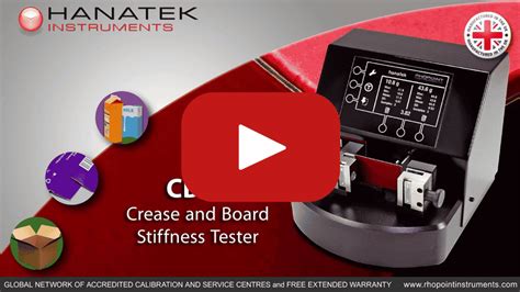 Carton Stiffness Tester factories|Hanatek Crease & Board Stiffness Tester (CBT1) .